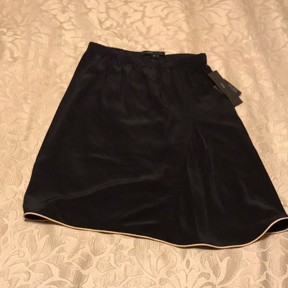 Marc Jacobs black silk skirt